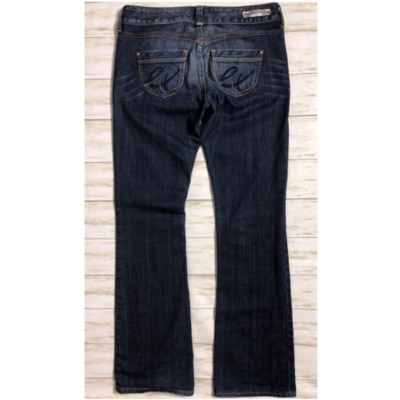 Express Low Rise Bootcut Jeans - Y2K - Picture 2 of 7
